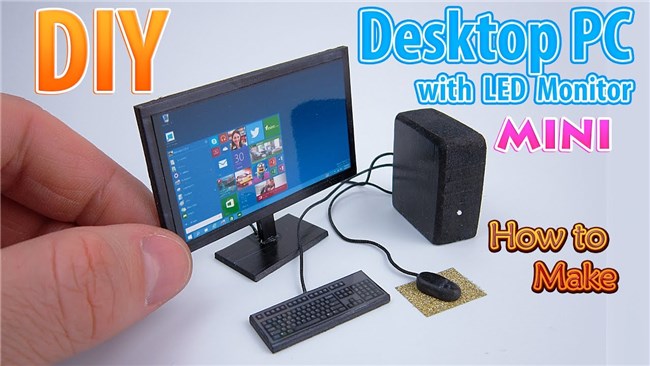DIY Mini Desktop ilmastointilaite pitää sinut jäähtymään