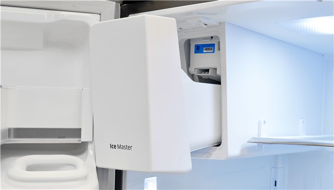 Frigidaire Ice Maker maakt ijs maar laat ijs vallen