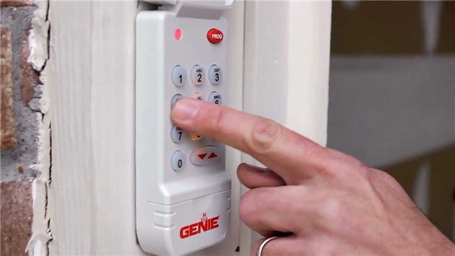 Genie Intellicode Pad -ohjeet