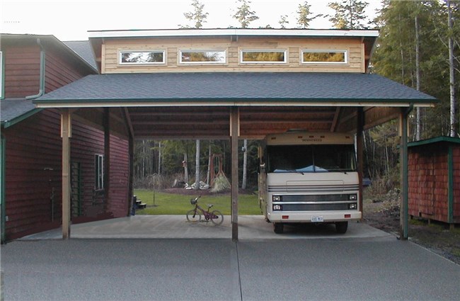 DIY Carport Deck