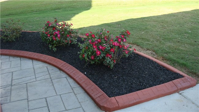 DIY Lawn Edging