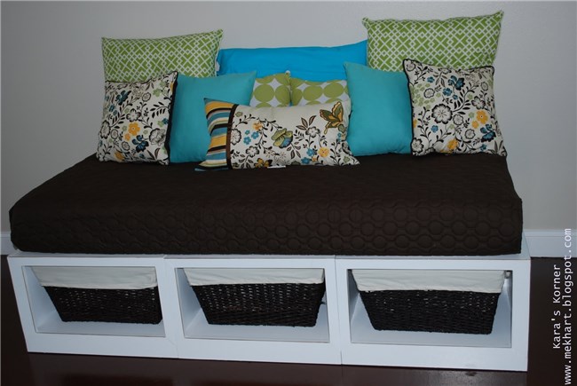 En DIY Twin Daybed Soffa