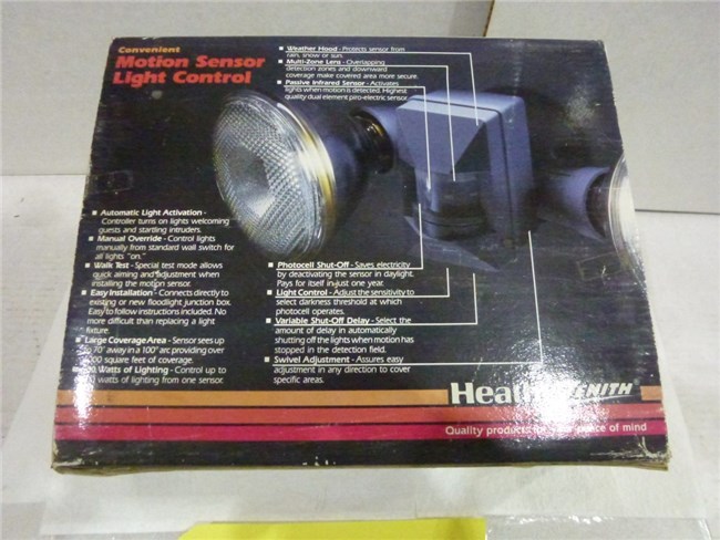 Instrucciones de Heath Zenith Motion Light Control