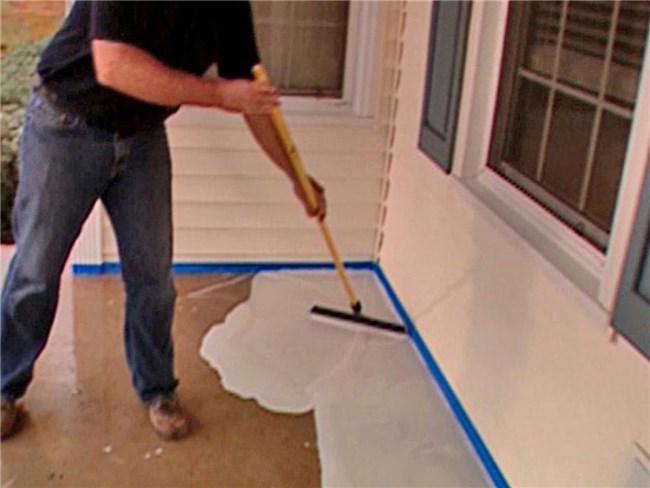 DIY Cool Deck Staining