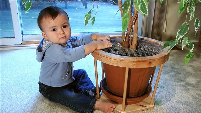 Baby proofing Franse deuren