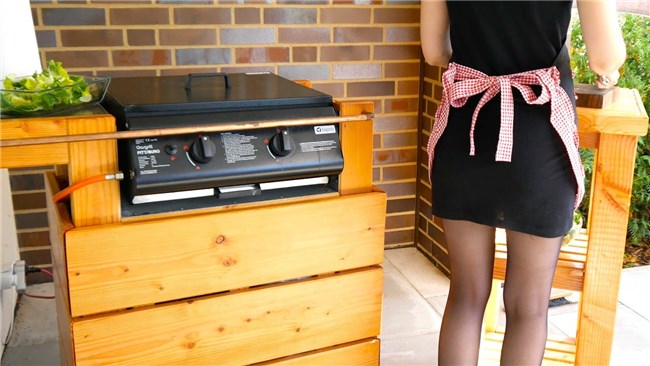 DIY: Gas Sauna Verwarmer & Kachel