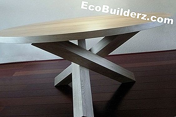 Hoe maak je een tafel uit wijnkurken