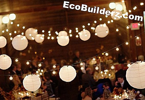 Hoe String Lights op een veranda