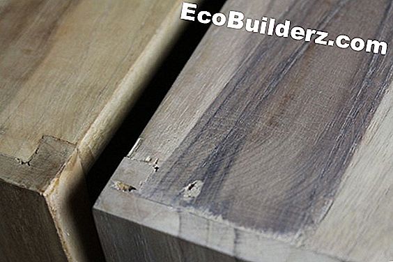 Hoe je druk behandeld hout wit te schilderen voor uw veranda
