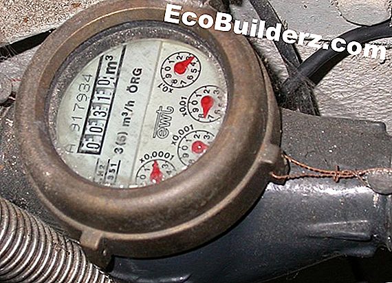 Hoe een watermeter in kubieke voet te lezen