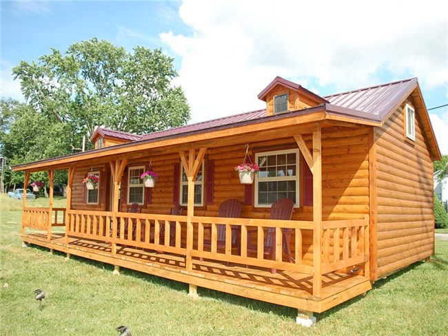 Amish Log Cabins i Minnesota