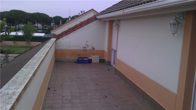 Carpintería: ¿Se puede instalar un toldo Sunsetter en el techo?