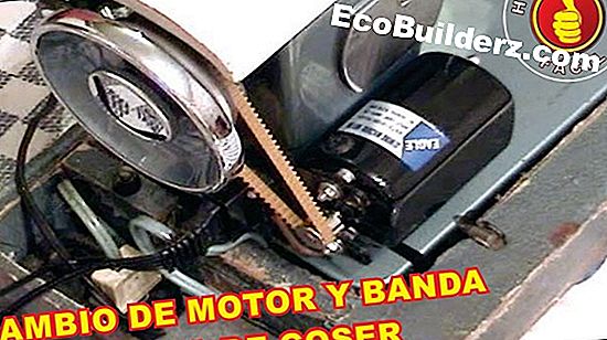 Lavandería: ¿Cómo reemplazo una correa del motor en una máquina de coser Bernina 830?