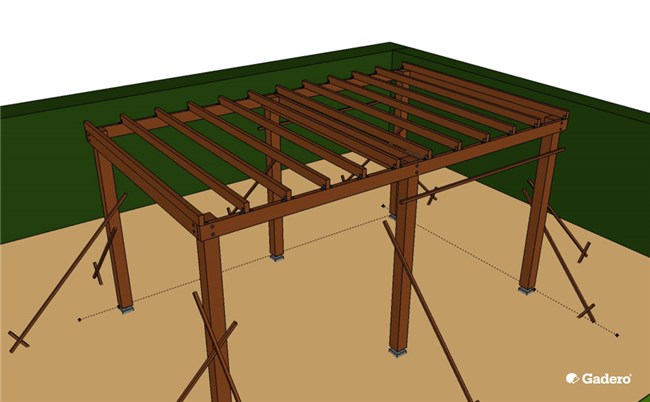 Timmerwerk: Hoe een garage te bouwen met plafonds van 12 voet