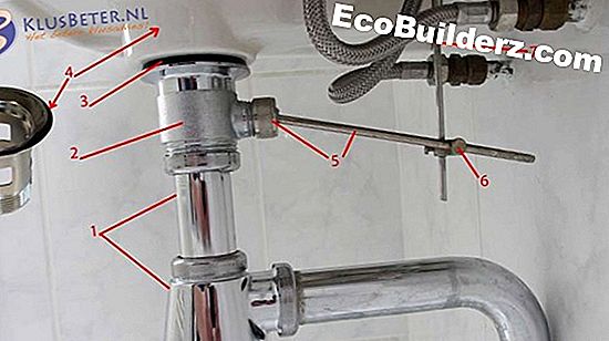 Loodgieterswerk: Hoe een afvoer te bevestigen aan een badkamer wastafel
