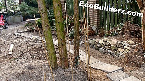 Tegels: Hoe een kleine stenen tuinmuur te repareren